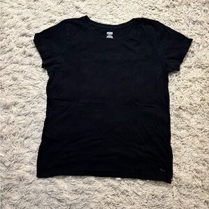 PINK Victoria's Secret Black Tee Size M